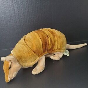 TIGER TALE TOYS Plush‎ Stuffed MIKE THE Armadillo 15" Brown Realistic Animal